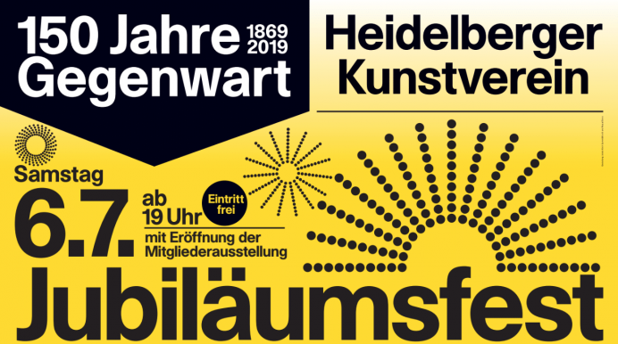 Jubiläumsfest 150 Jahre Gegenwart - Heidelberger Kunstverein