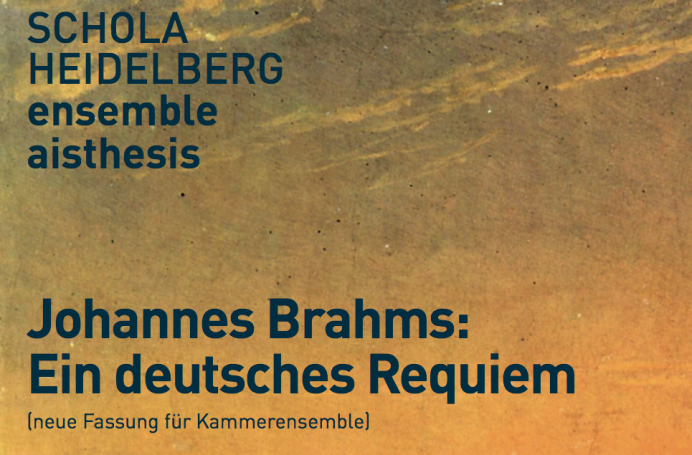 CD-Cover – Johannes Brahms – Ein deutsches Requiem CD-Cover – Johannes Brahms – Ein deutsches Requiem